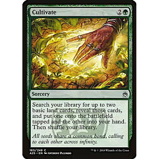 Cultivate - Masters 25 (inglés)