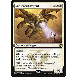 Sunscorch Regent - Dragons of Tarkir (inglés)