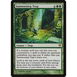 Summoning Trap - Zendikar (inglés)