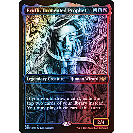 Eruth, Tormented Prophet (Eternal Night) - Innistrad: Crimson Vow Variants Foil (inglés)
