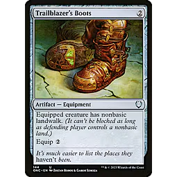 Trailblazer's Boots - Phyrexia: All Will Be One Commander Decks (inglés)