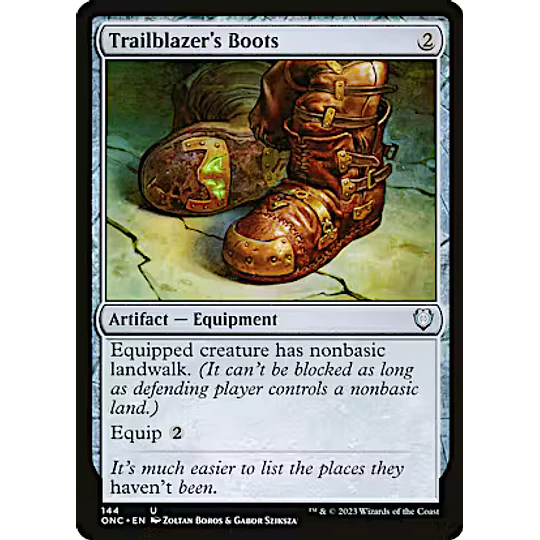 Trailblazer's Boots - Phyrexia: All Will Be One Commander Decks (inglés)
