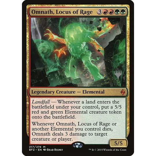 Omnath, Locus of Rage - Commander / EDH