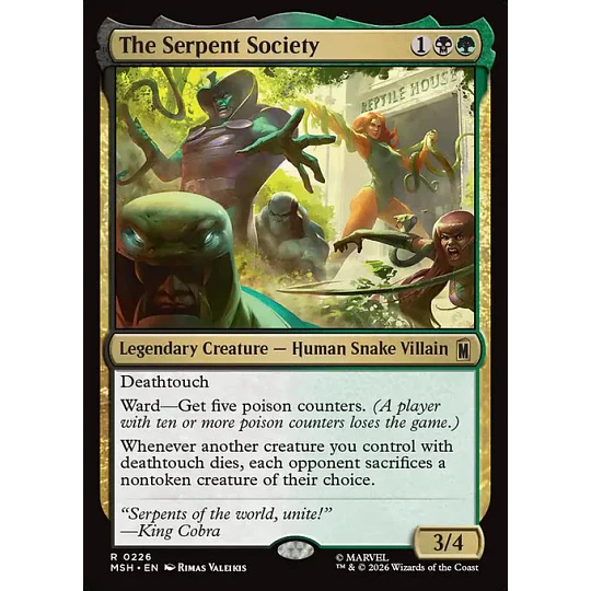 The Serpent Society - Commander / EDH