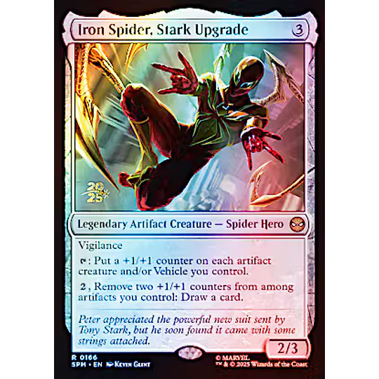 Iron Spider, Stark Upgrade (Prerelease Foil) - Promotional (español)