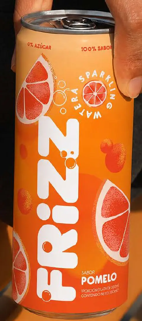 Agua con gas Frizz sabor Pomelo