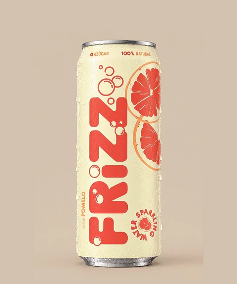 Agua con gas Frizz sabor Pomelo