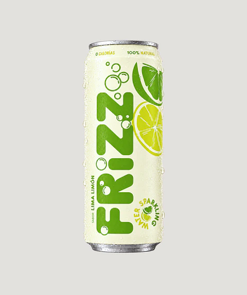 Agua con gas Frizz sabor Lima Limón