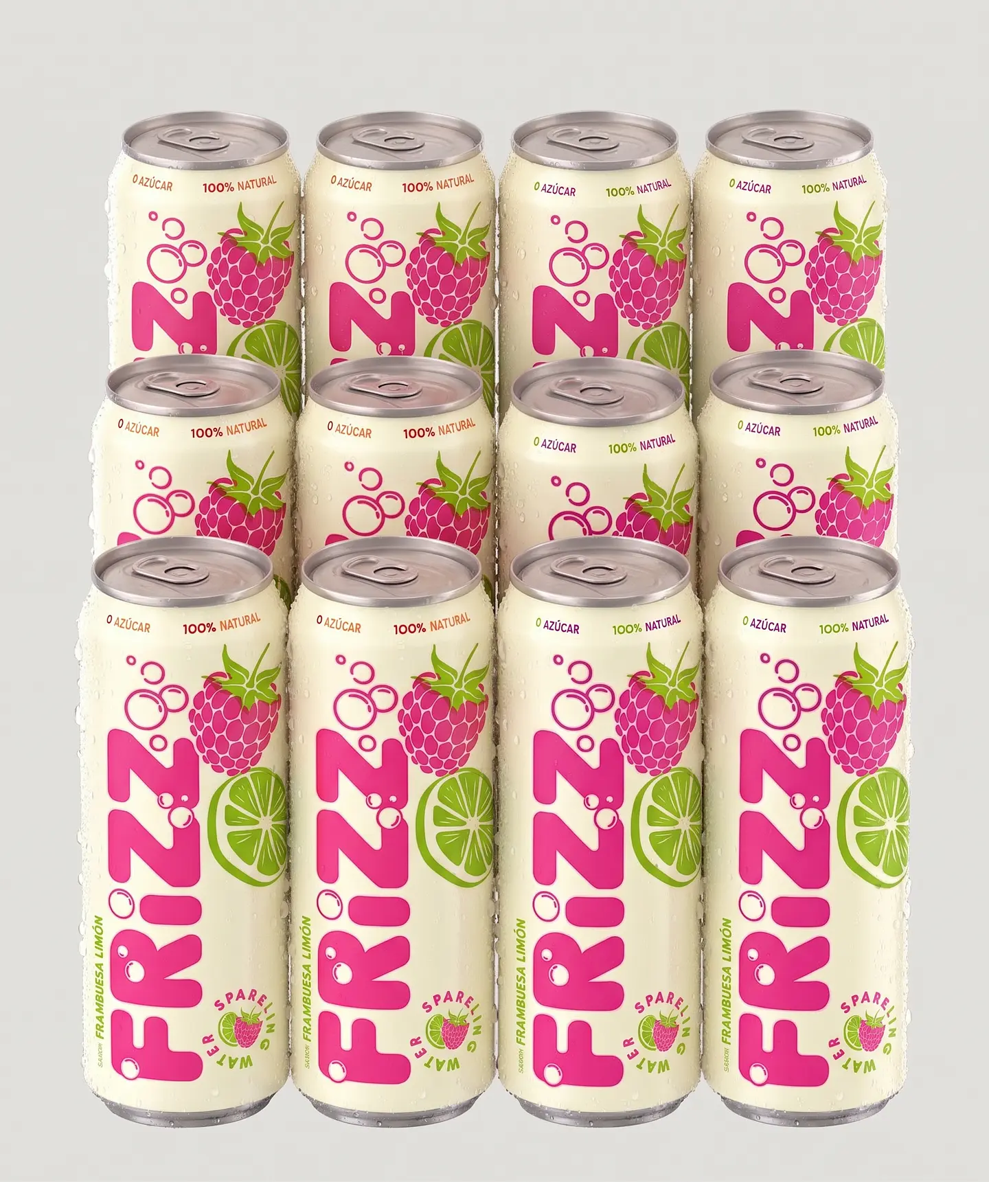 FRIZZ Pack Frambuesa Limón 12 Unidades 1