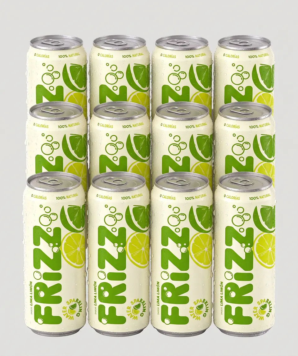 FRIZZ Pack Lima, limón 12 Unidades 2
