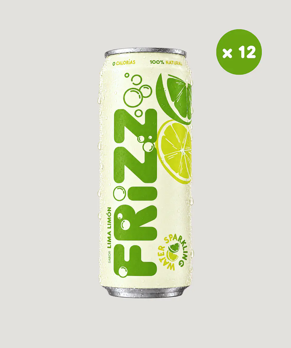 FRIZZ Pack Lima, limón 12 Unidades 1