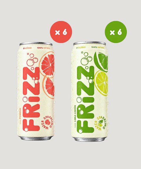 FRIZZ Pack pomelo/ Lima limón