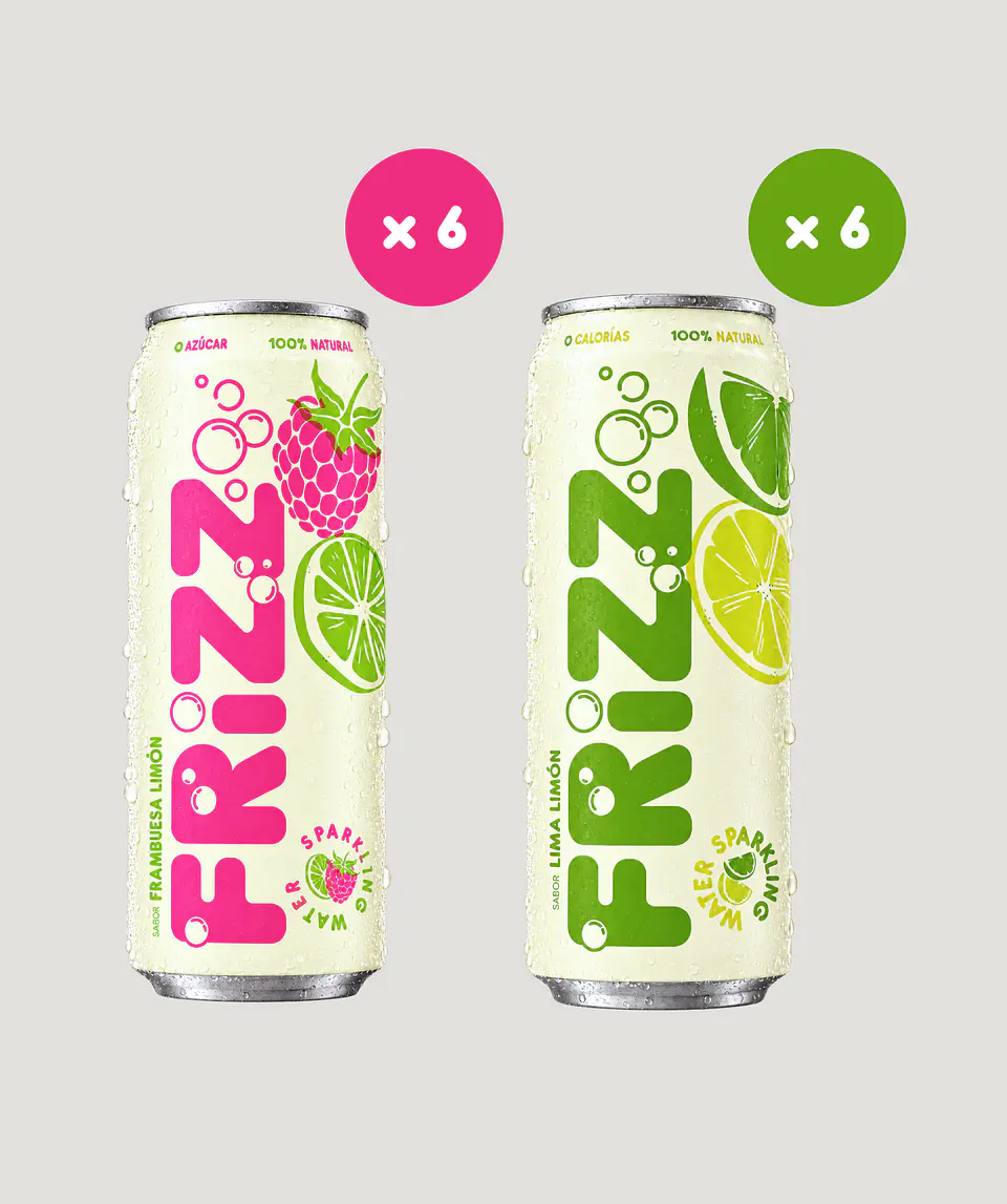 FRIZZ Pack Limón/ frambuesa limón 1