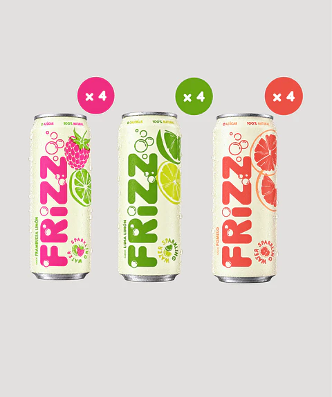 FRIZZ Pack degustación 3 sabores