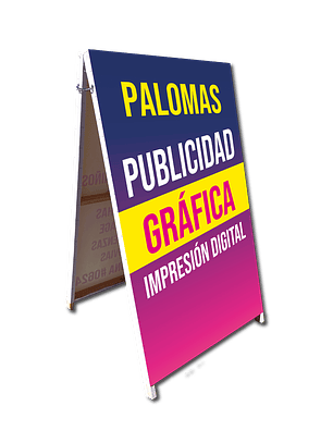 180x100CMS PALOMA PUBLICITARIA ( 1 CARA O 2 CARAS ) VALOR POR CARA