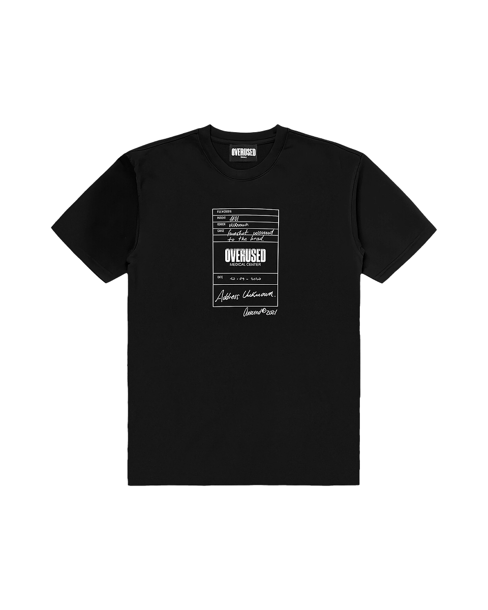 1101 BLACK T-SHIRT (FIT NORMAL) 1