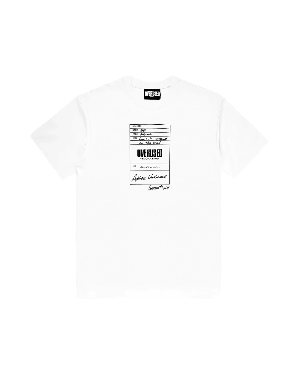 1101 WHITE T-SHIRT (FIT NORMAL) 1