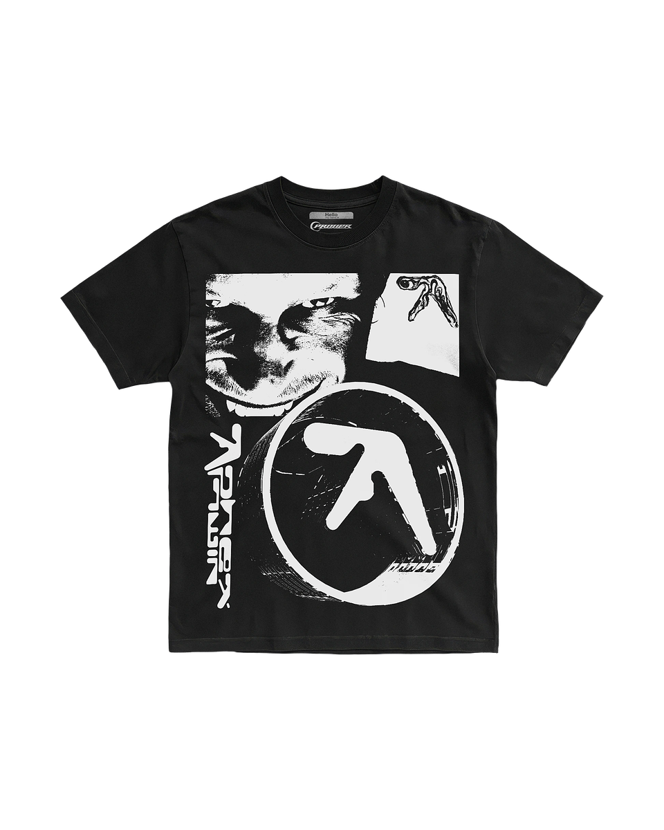 Aphex Twin Monochrome Tee (FIT NORMAL) 1