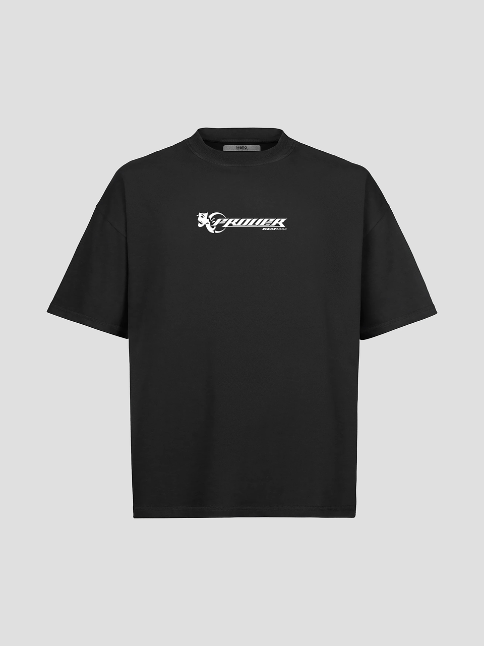 Frover Faces Logo Black Tee 1