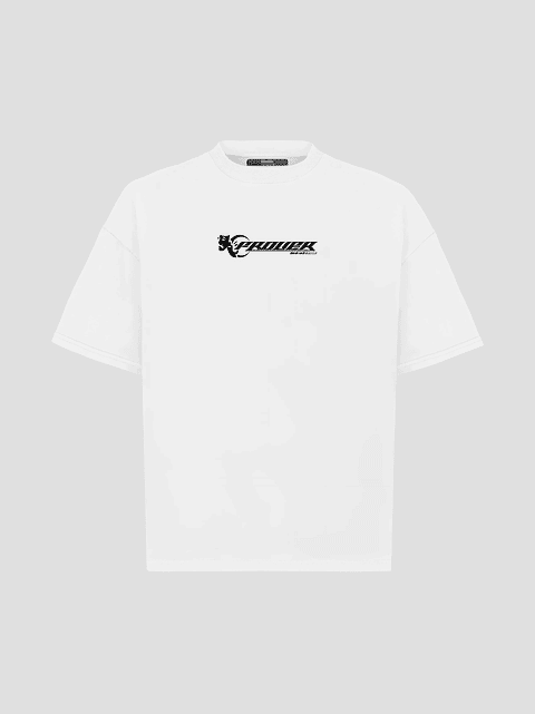 Frover Faces Logo White Tee