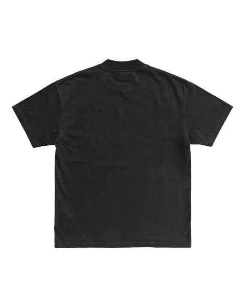 CottonBlend® Black Tee