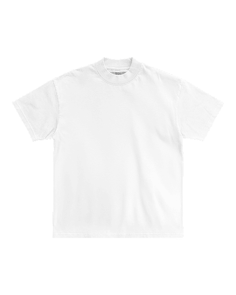 CottonBlend® White Tee