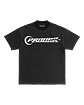 Pierced Logo Black Tee - Miniatura 1