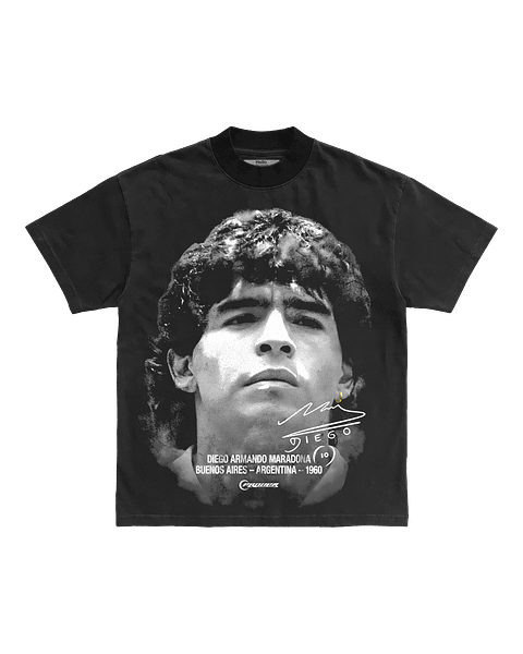 Maradona 10 - Black Tee