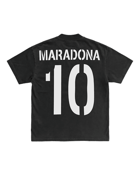 Maradona 10 - Black Tee