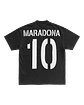 Maradona 10 - Black Tee - Miniatura 2