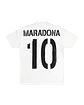 Maradona 10 - White Tee - thumbnail 2