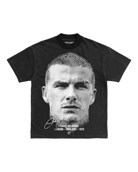 David Beckham 7 Black Tee