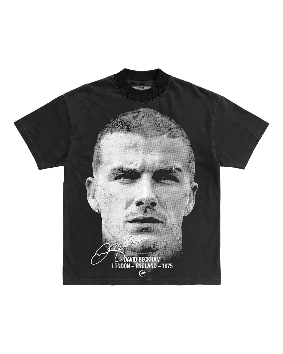 David Beckham 7 Black Tee 1