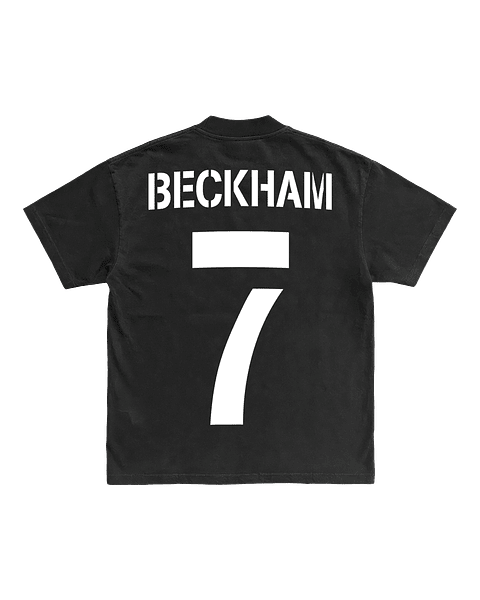 David Beckham 7 Black Tee