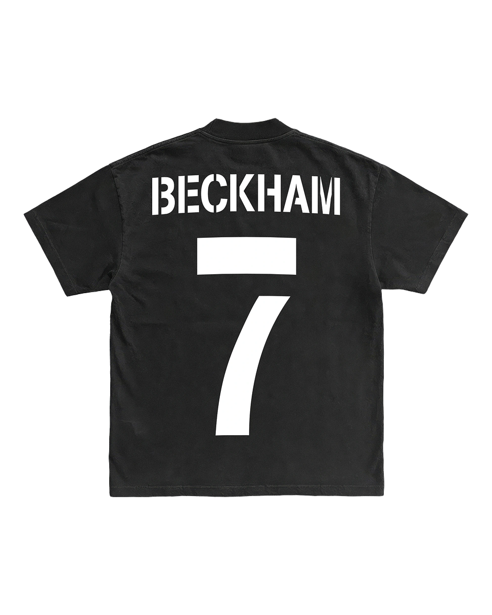 David Beckham 7 Black Tee 2