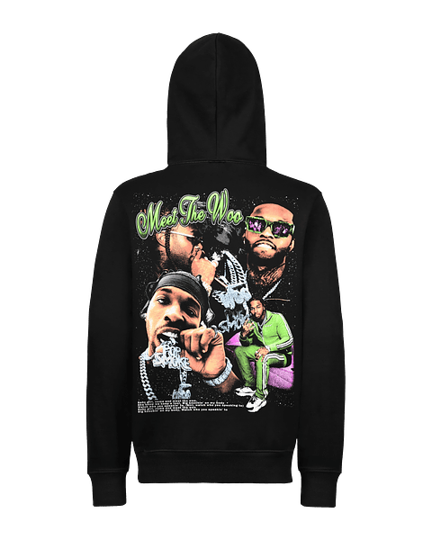 POP SMOKE "MEET THE WHOO" HOODIE (FIT NORMAL)