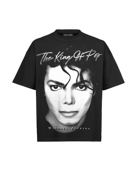 The King Of Pop Tee Black (pre-order)