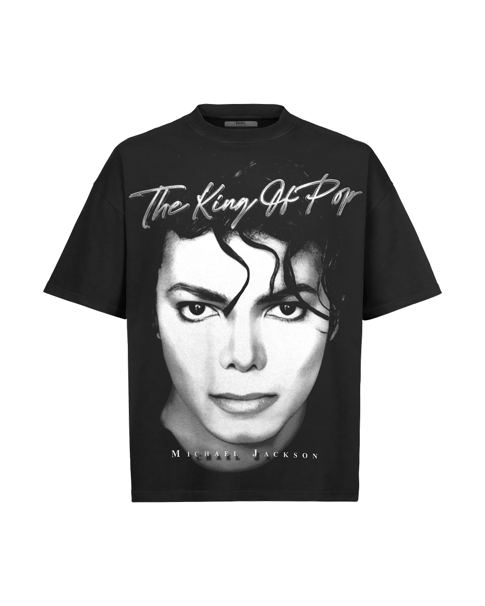 The King Of Pop Tee Black (pre-order) 1