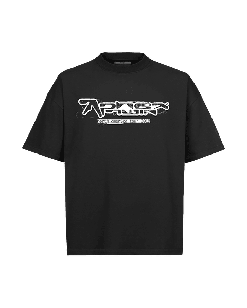 Aphex Twin 2019 Tour Tee Black