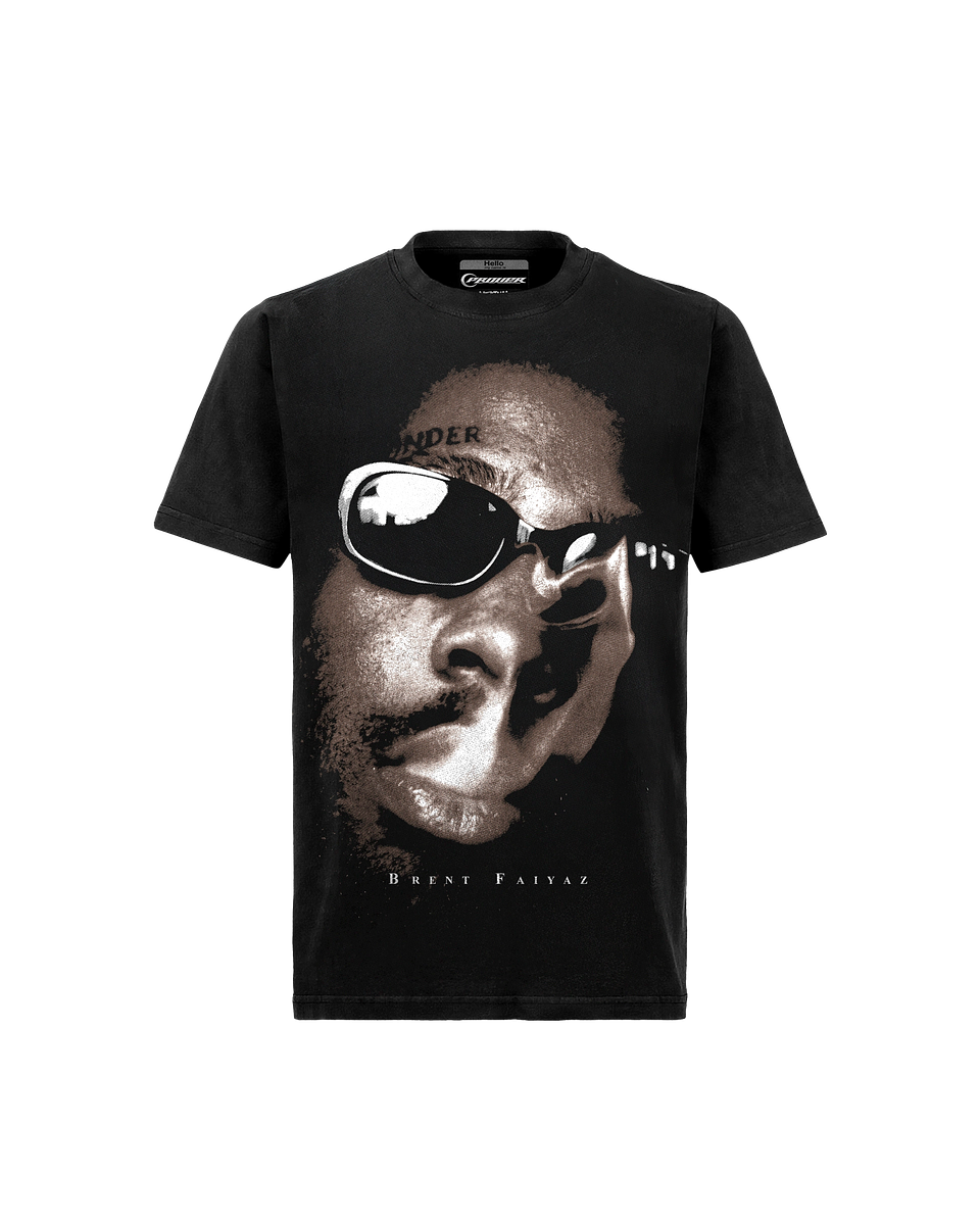 Brent Faiyaz Tee Black 2