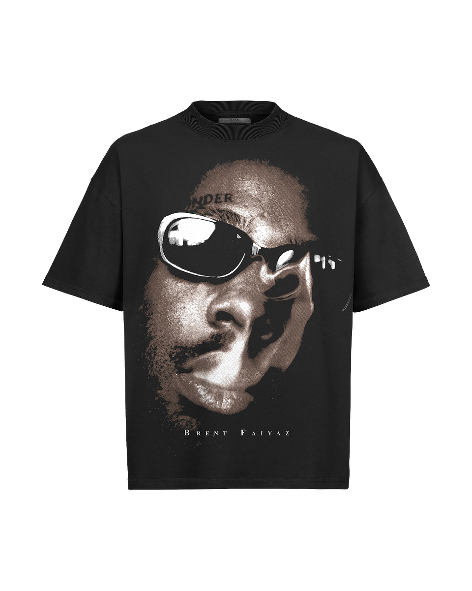 Brent Faiyaz Tee Black 1