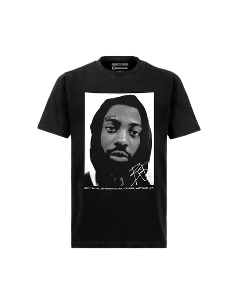 Brent Faiyaz Portrait Tee Black