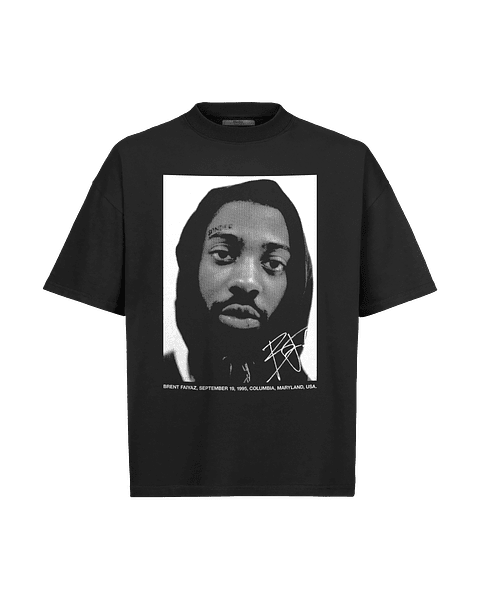 Brent Faiyaz Portrait Tee Black