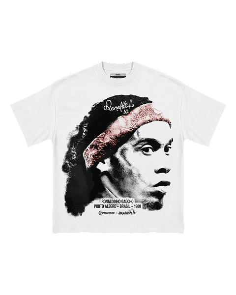 JOGA BONITO R10 WHITE Ronaldinho Tee