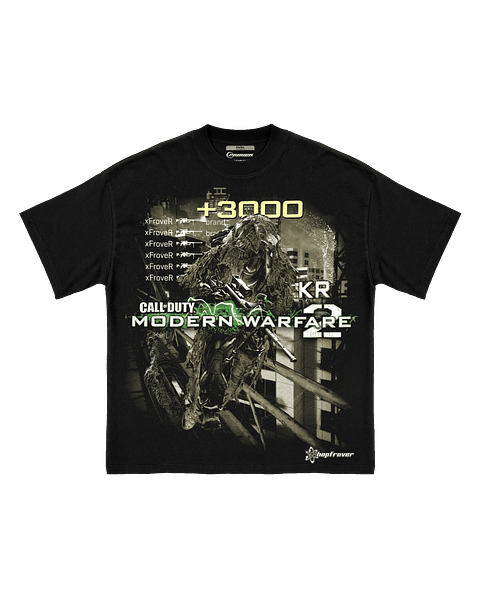 MW2 Highrise TEE BLACK Frover