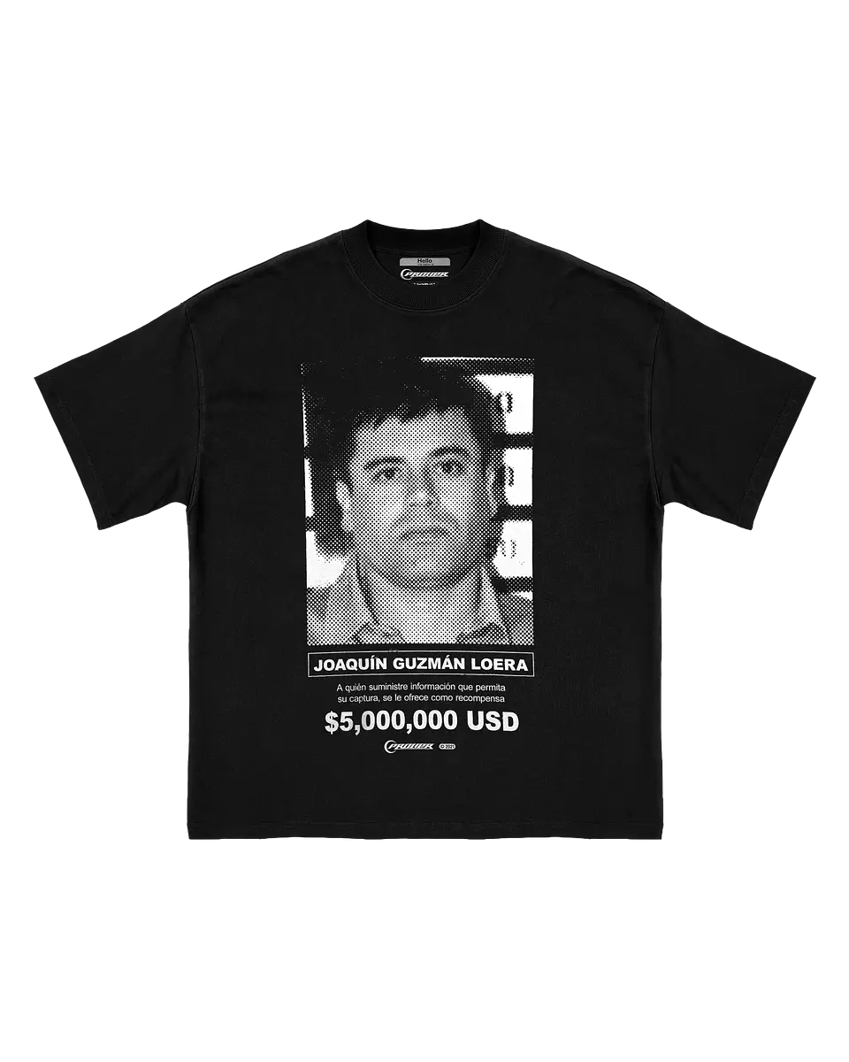 El Chapo Wanted Tee 1