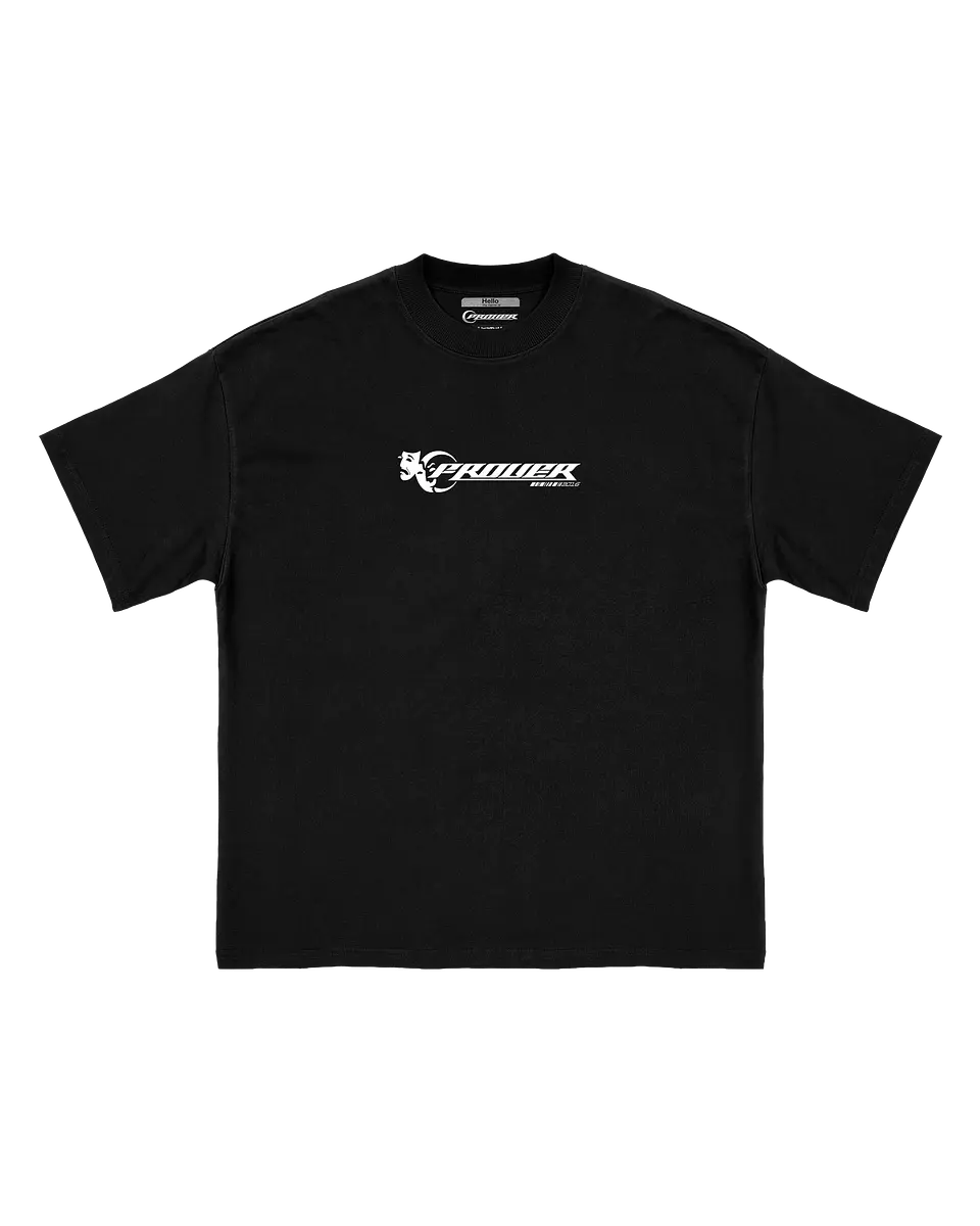 Frover Faces Logo Black Tee 1