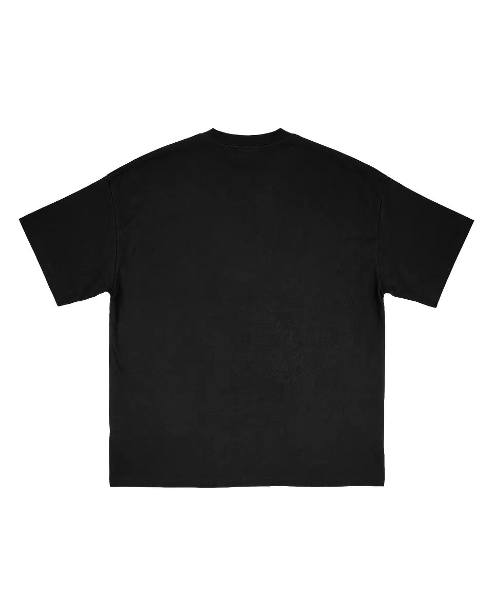 Frover Faces Logo Black Tee 2