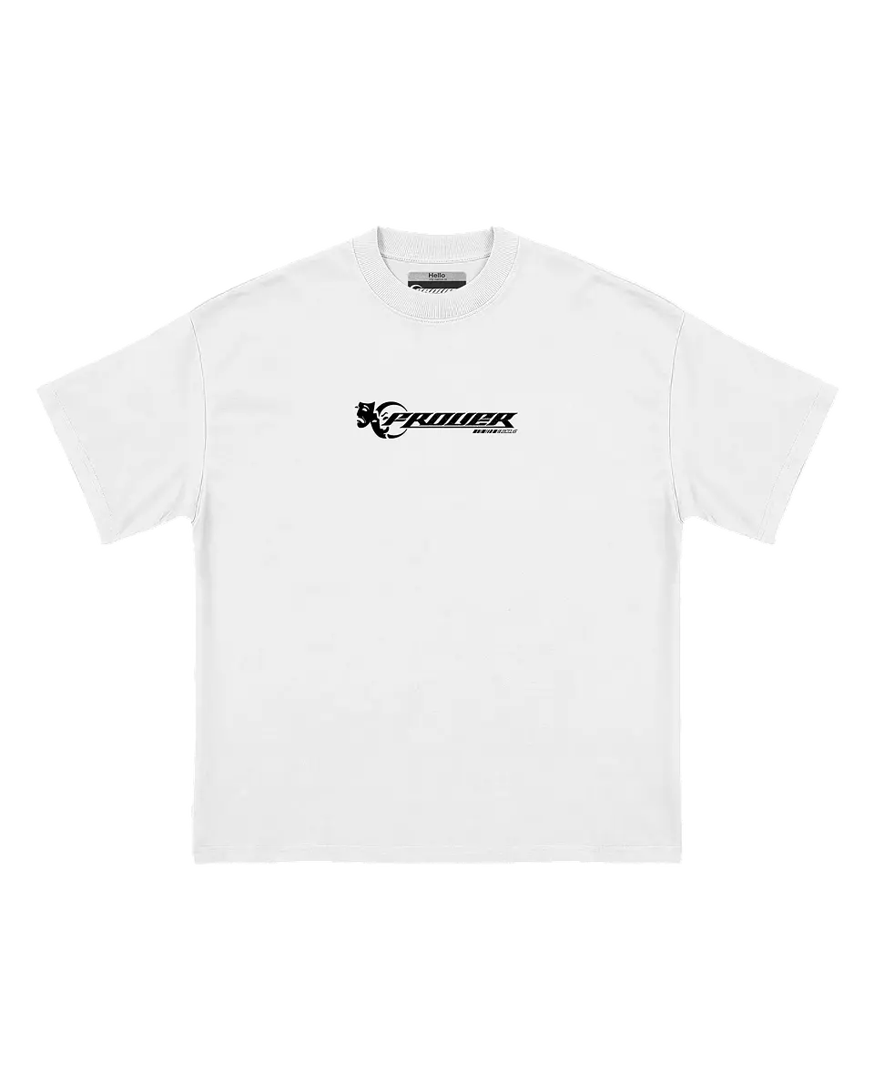 Frover Faces Logo White Tee 1