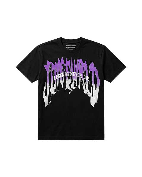 Juice Wrld Legends Never Die Púrpura Tee (FIT NORMAL)